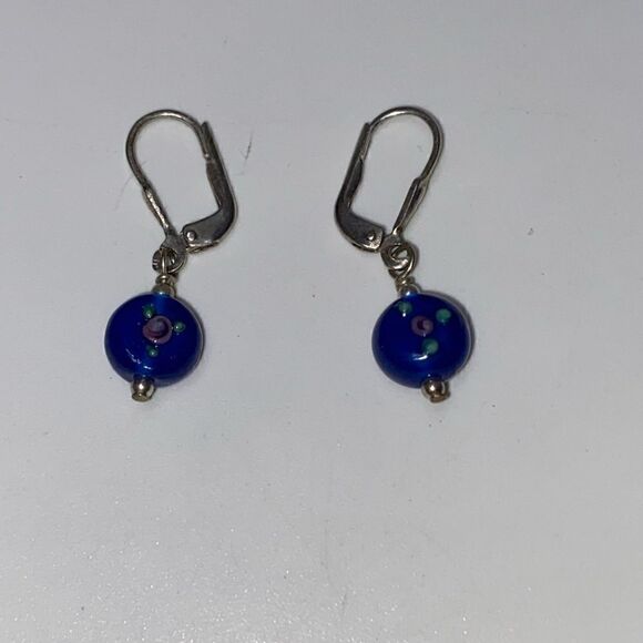 Sea of Ice Precious Gemstone Necklace and Earrings - Picture 3 of 5